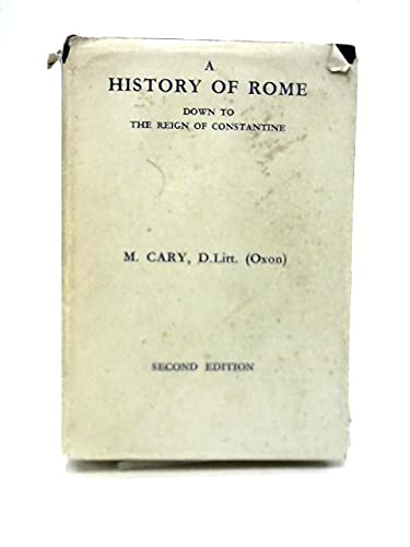 9780333033593: History of Rome