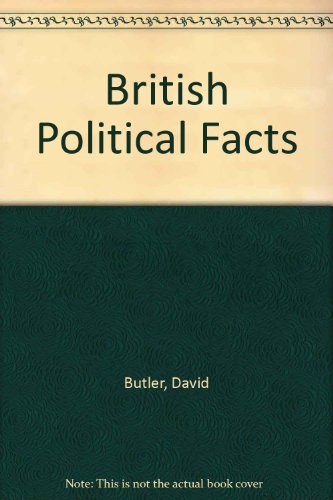 9780333033609: British Political Facts