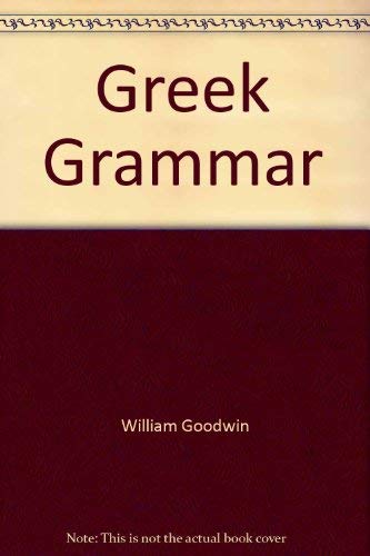 9780333034293: Greek Grammar, A