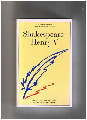 Beispielbild fr Shakespeare: Henry V (Casebooks Series) zum Verkauf von WorldofBooks