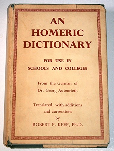 9780333045244: An Homeric Dictionary