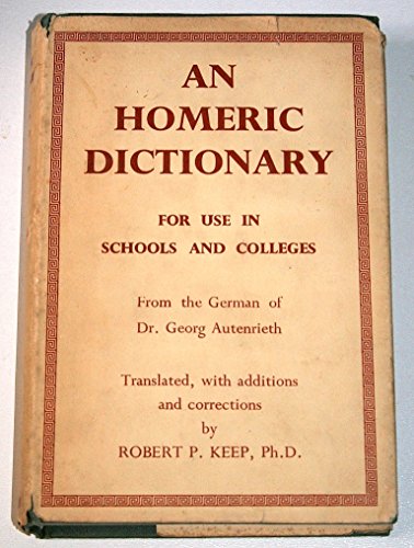 Stock image for An Homeric Dictionary for sale by Redux Books