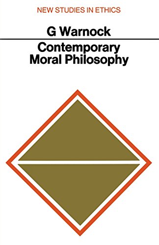 Beispielbild fr Contemporary Moral Philosophy (New Studies in Ethics) zum Verkauf von WorldofBooks