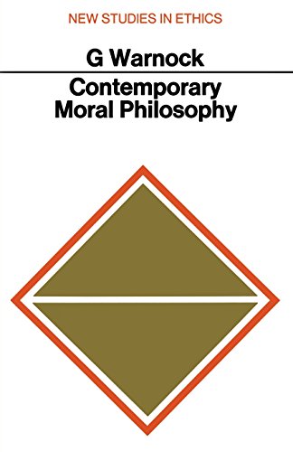 Stock image for Contemporary Moral Philosophy (New Studies in Ethics) for sale by WorldofBooks