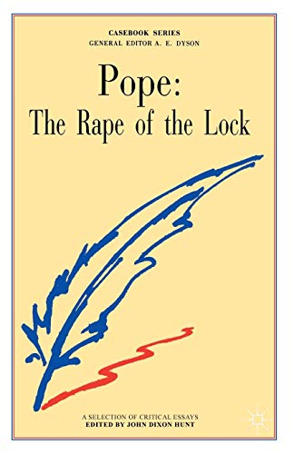 9780333069950: Pope: The Rape of the Lock: 49 (Casebooks Series)