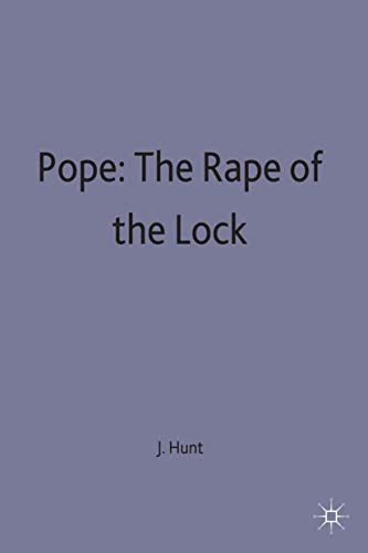 Imagen de archivo de Pope: The Rape of the Lock (Casebooks Series) a la venta por AwesomeBooks