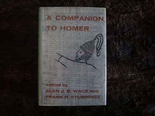 Imagen de archivo de A Companion to Homer a la venta por T. A. Borden Books