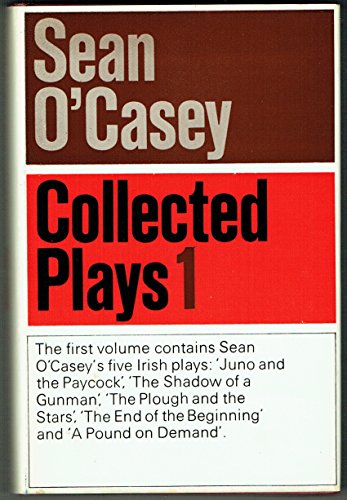 Collected Plays, Volume One (9780333080375) by O'CASEY SEAN
