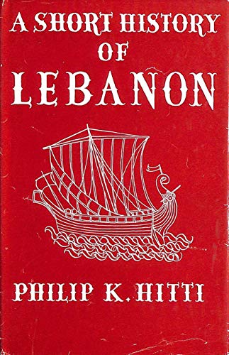 9780333084663: A Short History of Lebanon