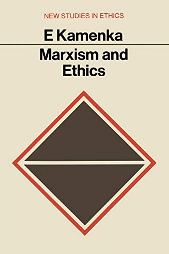 Beispielbild fr Marxism and Ethics zum Verkauf von Better World Books