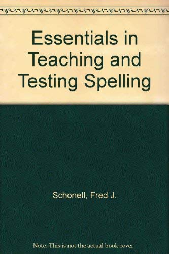 Stock image for Essentials in Teaching and Testing Spelling for sale by WorldofBooks