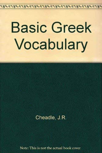 Imagen de archivo de Basic Greek Vocabulary a la venta por ThriftBooks-Dallas