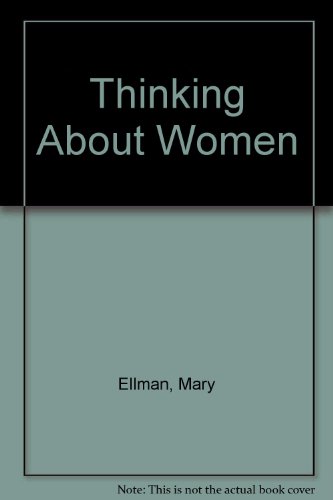 9780333104781: Thinking About Women