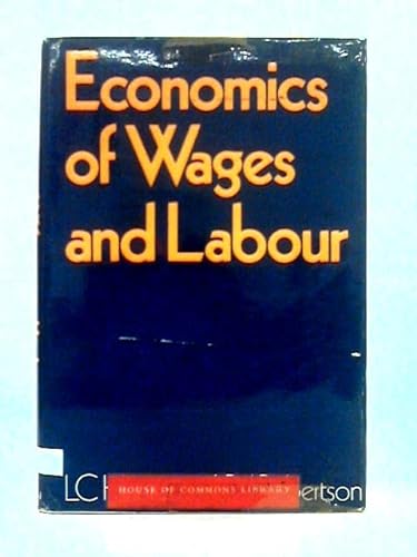 Beispielbild fr Economics of Wages and Labour zum Verkauf von Anybook.com