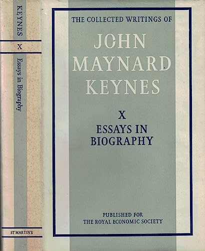 9780333107218: Essays in Biography: Volume X: v. 10 (Collected Works of Keynes)