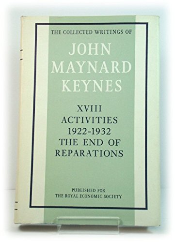 9780333107300: The Activities 1922-1932: v. 18: The End of 