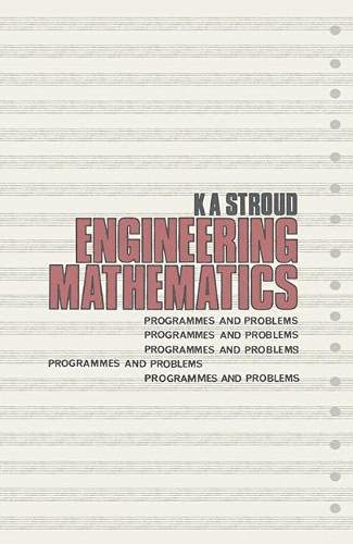 9780333109083: Engineering Mathematics: Programmes and Problems