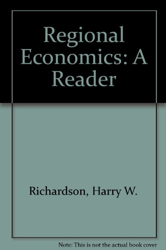 Stock image for Regional Economics: A Reader for sale by Tacoma Book Center