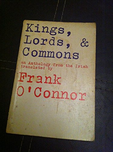 9780333111185: Kings, Lords and Commons