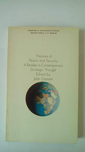 9780333112656: Theories of Peace and Security