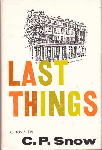Imagen de archivo de Last Things a la venta por Better World Books: West