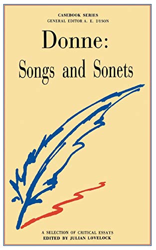 9780333116609: Donne: Songs and Sonnets: 43 (Casebooks Series)