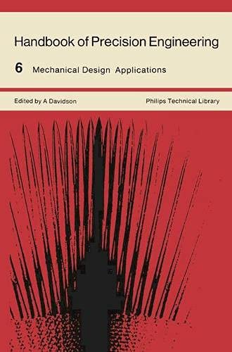 9780333118252: Mechanical Design Applications (v. 6) (Handbook of Precision Engineering)
