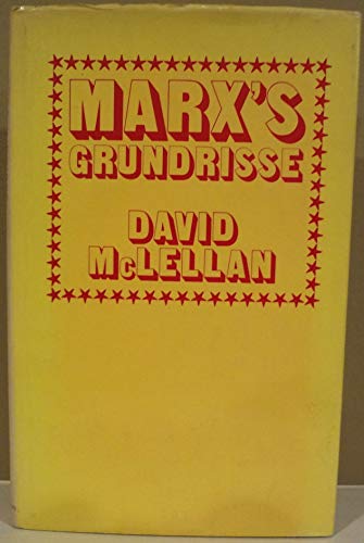 Marx's Grundrisse (9780333118467) by Marx, Karl