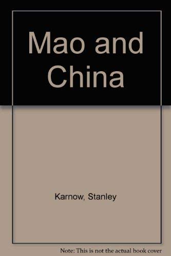 Stock image for Mao and China : From Revolution to Revolution for sale by Theologia Books