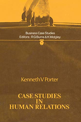 9780333123522: Case Studies in Human Relations