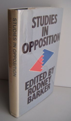 Stock image for Studies in Opposition for sale by Better World Books