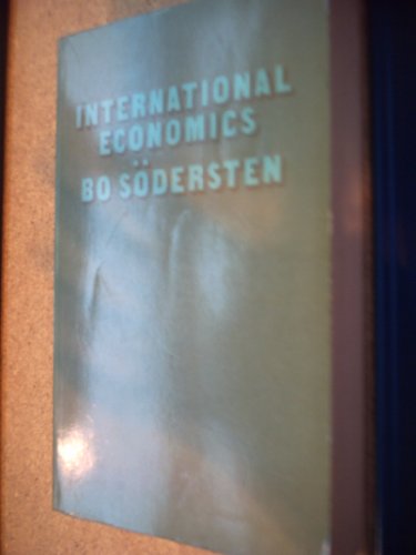 Imagen de archivo de International Economics a la venta por P.C. Schmidt, Bookseller