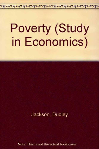 9780333133231: Poverty (Study in Economics)