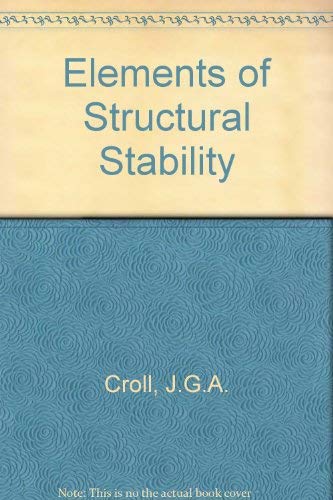 9780333134177: Elements of Structural Stability