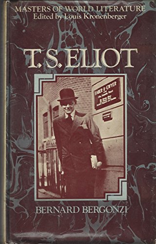 Masters of World Literature: T.S.Eliot