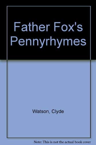 9780333135655: Father Fox's Pennyrhymes