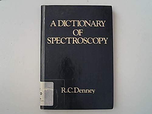 9780333138809: Dictionary of Spectroscopy
