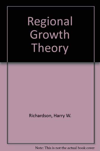 9780333144275: Regional Growth Theory