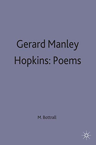 Gerard Manley Hopkins Poems. (A Casebook)