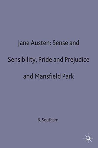 Imagen de archivo de Jane Austen: Sense and Sensibility, Pride and Prejudice and Mansfield Park (Casebooks Series, 62) a la venta por Phatpocket Limited