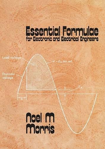 9780333168660: Essential Formulae for Electronic and Electrical Engineers