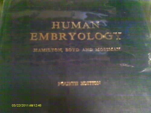 Stock image for Human Embryology for sale by Stephen White Books