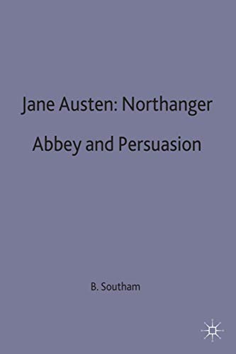 Stock image for Jane Austen: Northanger Abbey and Persuasion: 51 (Casebooks Series) for sale by WorldofBooks