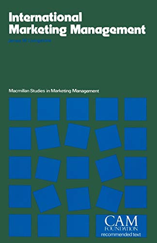 Beispielbild fr International Marketing Management (Studies in Marketing Management) zum Verkauf von WorldofBooks