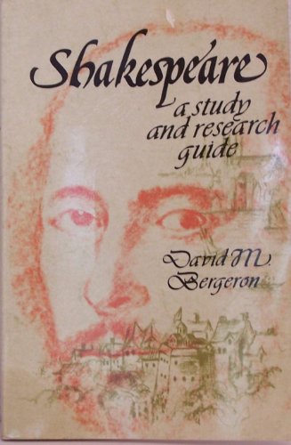 Stock image for Shakespeare: A Study and Research Guide for sale by Anybook.com