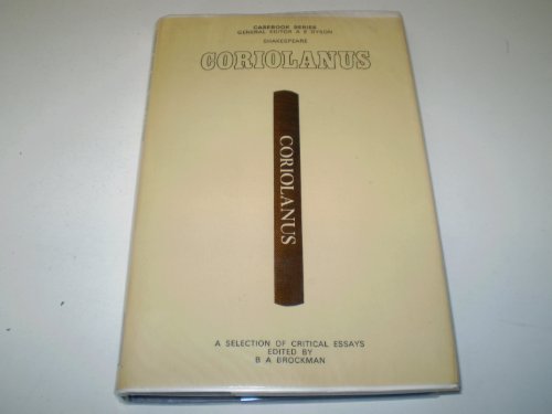 Stock image for Shakespeare, 'Coriolanus' : A Casebook for sale by Better World Books Ltd