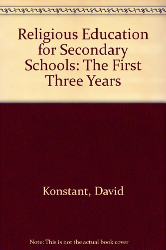 9780333196694: Religious Education for Secondary Schools: The First Three Years