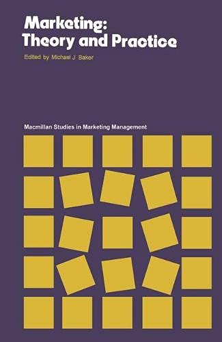 9780333198216: Marketing: Theory and practice (Macmillan studies in marketing management)