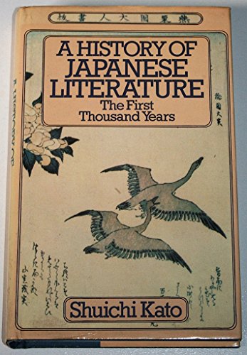 Stock image for History of Japanese Literature for sale by Better World Books Ltd