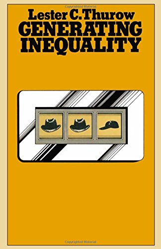 9780333199992: Generating Inequality